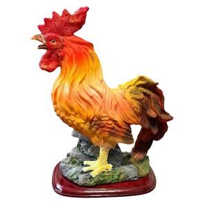 Ashley Belle Rooster Polyresin Rooster 9"